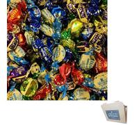 Walkers Nonsuch Assorted Toffees & Eclairs - 500g Pack | Creamy Toffees, Chocolate Covered Toffees, & Eclairs | Gluten-Free, Gelatine-Free, Vegetarian