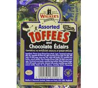 Walker's Nonsuch Assorted Toffees & Eclairs Sweets 500 gram, Gluten Free, Vegetarian. Assortment is more than candy; it's a celebration of indulgence and craftsmanship. Sold by Sweetalicious
