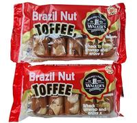 Walker's Nonsuch Brazil Nut Toffee 100g - pack of 2 (200g total)