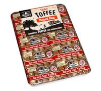 WALKERS NONSUCH Brazil Nut Toffee Bars in Traditional Tin Tray 100 g (Pack of 10)