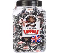 Walkers Nonsuch Liquorice Toffee 1.2 kg Jar Christmas Gifts Tradiotional Sweets BBE 05/08/2025