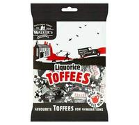 Walkers Nonsuch Liquorice Toffees Bag 150g - 12 Pack in Premier Life Store Box
