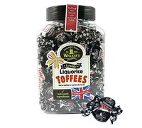 Walkers Nonsuch Lovely Liquorice Toffees Jar 1.25Kg
