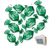 Walkers Nonsuch Mint Toffees - 500g Pack | Classic Mint & Toffee Sweets | Gluten-Free, Vegetarian, Individually Wrapped