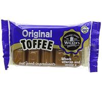 Walkers Nonsuch Original Creamy Toffee Bars in Traditional Tin Tray 100 g (Pack of 10)