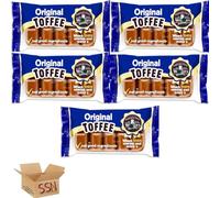 Walker's Nonsuch Original Toffee Bar 100g - Creamy Traditional British Chewy Sweet Candy (Pack of 5)