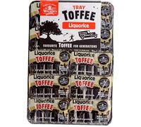 Walkers NonSuch Toffee Bars 10 x 100grams with Tray Gift British Made (Liquorice - Tray)