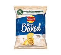 Walkers Oven Baked Crisps Cheese & Onion Flavour (32 Pack)