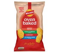 Walkers Oven Baked Variety Pack Crisps 6 x