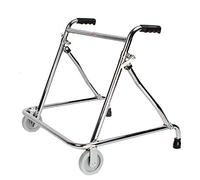 Walkers,Portable Childern Stand Up Folding Tor Walker, 4Inch Front Wheels, for Disabled Infants/Big Kids with Cerebral Palsy, Adjustable Height Decoration