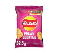 Walkers Prawn Cocktail Crisps 32.5g (Pack of 32) 122003