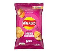 Walkers Prawn Cocktail Crisps 6x6x25g