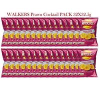 WALKERS PRAWN COCKTAIL FLAVOURED POTATO CRISPS 32 X 32,5g