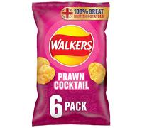 Walkers Prawn Cocktail Multipack Crisps 6 x 25g