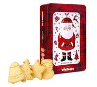 Walkers Pure Butter Shortbread Festive Shapes - Santa Tin 250g