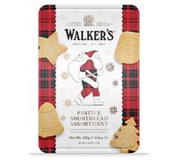 Walkers Pure Butter Shortbread Festive Shapes - Santa Tin 250g