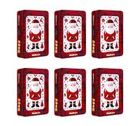 Walkers Pure Butter Shortbread Festive Shapes - Santa Tin 250g - Pack of 6