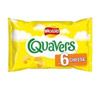 Walkers Quavers Cheese Crisps, 6 x 16g