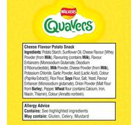Walkers Quavers Cheese Multipack Snacks 6x16g