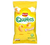 Walkers Quavers Cheese Multipack Snacks 6x16g