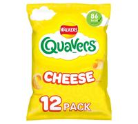 Walkers Quavers Cheese Multipack Snacks Crisps 12x16g