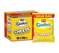 Walkers Quavers Cheese Snacks 34 g (Case of 30)
