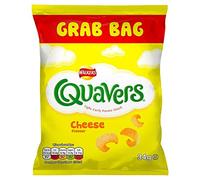 Walkers Quavers Cheese Snacks 34g (Pack of 30 x 34g)