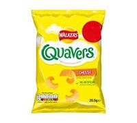 Walkers Quavers Cheese Snacks, Pack of 32 x 20.5 g