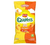 Walkers Quavers Cheesy Variety Pack, 20 x 16g