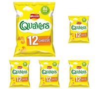 Walkers Quavers Snacks Cheese 12 x 16g Pack of 5