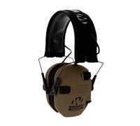 Walker's Razor Rechargeable Muff - FDE Full dynamic range HD Speakers for clear and balanced sound, Sound activated compression