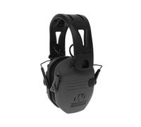 Walker's Razor Tacti-Grip Earmuffs- Battleship Grey, High Performance Silicone Composite Slip Free HeadBand- Natural Sound Clarity Full Dynamic Range 23NRR