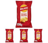 Walkers Ready Salted 150G (Pack of 4)