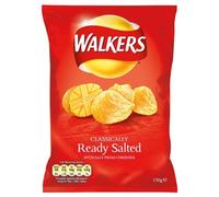 Walkers Ready Salted Crisps 12 x 150gram by Walker's