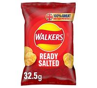 Walkers Ready Salted Crisps 32.5g (Pack of 32) 121797