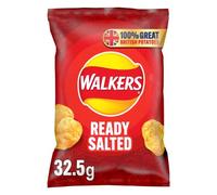Walkers Ready Salted Crisps 32.5g-Food