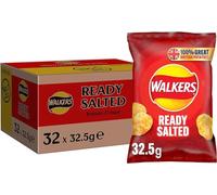 Walkers Ready Salted Crisps 32x32.5g (Wholesale Box)