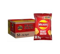 Walkers Ready Salted Crisps Chips 32.5g x 32 Pieces