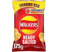 Walkers Ready Salted Crisps Sharing Packs - 6x175g