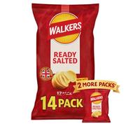 Walkers Ready Salted Multipack Crisps, 14 x 25g