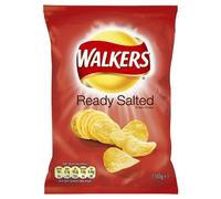 Walkers Ready Salted Potato Crisps 150g - Pack of 12
