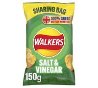 Walkers Salt & Vinegar 150G (Pack of 10)