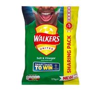 Walkers Salt & Vinegar Crisps (175g x 6)