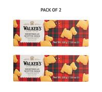 Walkers Scottie Dog Shortbread Biscuits 2 x 110g Boxes | All Butter Cookies