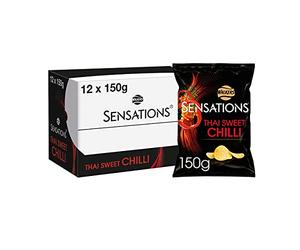 Walkers Sensations Crisps Thai Sweet Chilli 150g