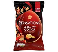 Walkers Sensations Snacks Chilli & Cocoa Sharing Crisps 150g