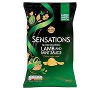 Walkers Sensations Snacks Lamb & Mint Sauce Sharing Crisps 150g