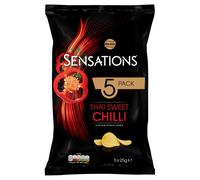 Walkers Sensations Thai Sweet Chilli Multipack Crisps 5x25g