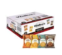 Walker's Shortbread Assorted Biscuits Twin Pack - Catering Multipack with Golden Oat, Belgian Chocolate, Salted Caramel & Ginger, 100 x 25g