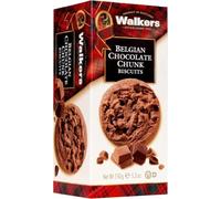 Walkers Belgian Chocolate Chunk Biscuits, Scottish biscuits with chocolate, 150g